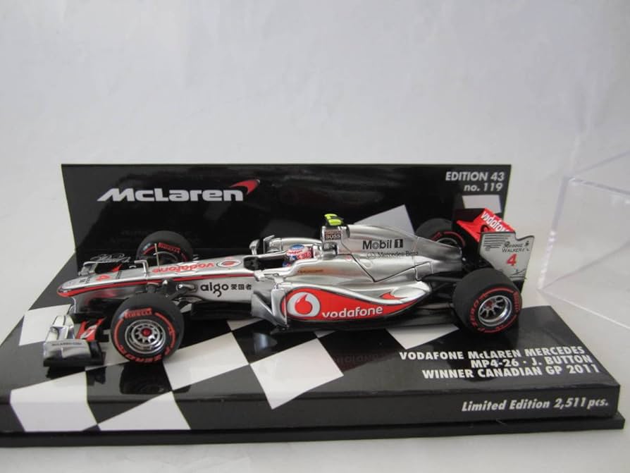 P.M.A F1  1/43 J.バトン　MP4-26 ミニチャンプス MINICHAMPS 1/43スケール マクラーレン